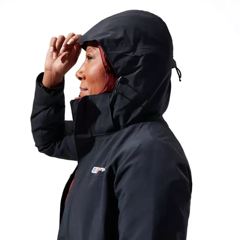 Berghaus Hillwalker Gore-Tex InterActive Jope - Naiste jope, suurus S (must)