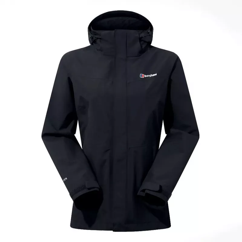Berghaus Hillwalker Gore-Tex InterActive Jope - Naiste jope, suurus S (must)
