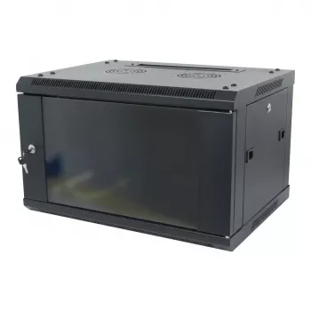 ALLNET 19 inch seinakapp 18U 1-osaline sügavus 450mm must SMA seeria lamepakend