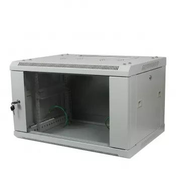 ALLNET 19-tolline seinakapp 18U 1-osaline T600mm helehall lahtivõetuna lamepakendis SMA seeria
