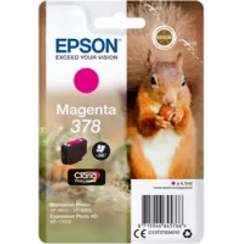 Epson 378 originaalne magenta tindikassett (4,1 ml) - Blister RF/akustilise häirega - Expression Photo XP-8500 seeriale