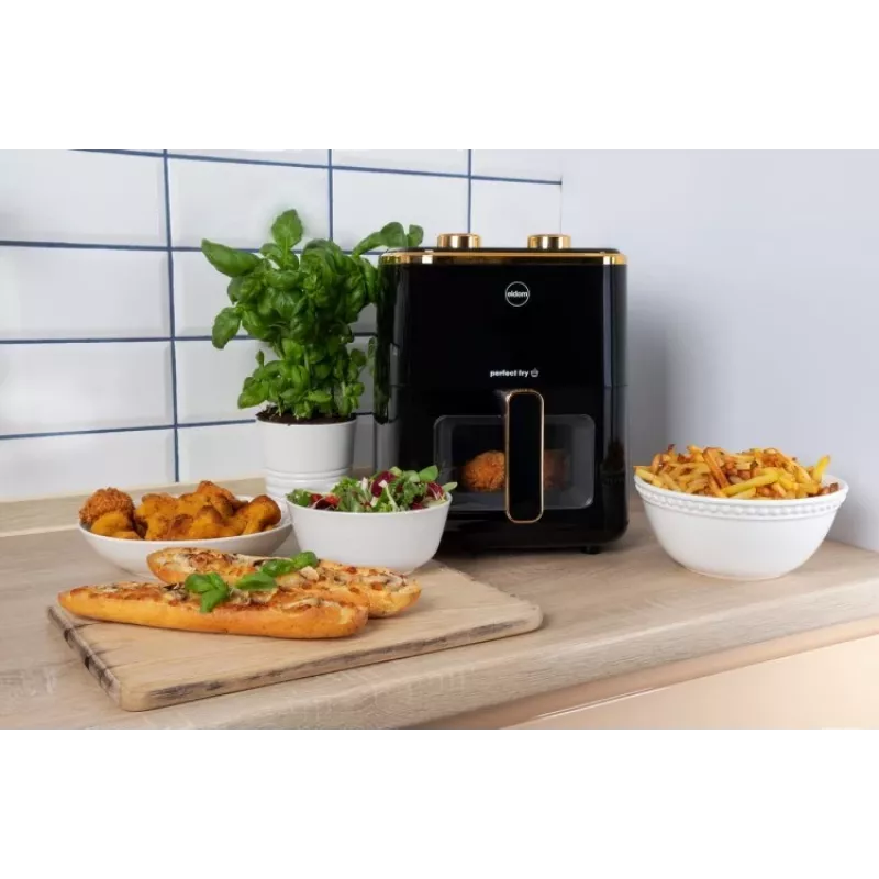 ELDOM FR45 FRITELO 1500 W Rasvavaba Fritüür, Must