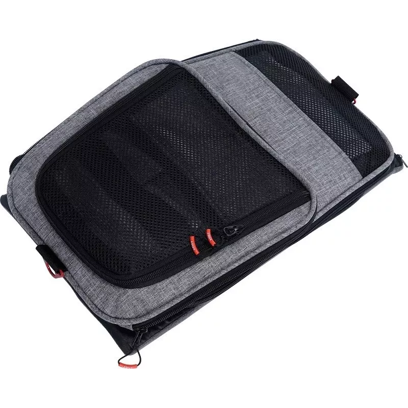 ZOLUX NOMAD L Expandable Pet Carrier 48×30.8×30.5 cm Grey/Black