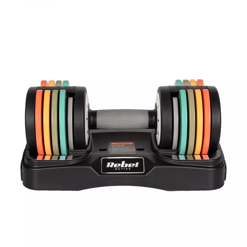 REBEL ACTIVE Automaatsed Malmhantlid 2x10kg RBA2335