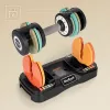 REBEL ACTIVE Automaatsed Malmhantlid 2x10kg RBA2335