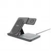 Gembird TA-WPC31S-01-BK 3-in-1 Kokkupandav Juhtmevaba Laadija Alus, 15W, Samsung Watch, Must