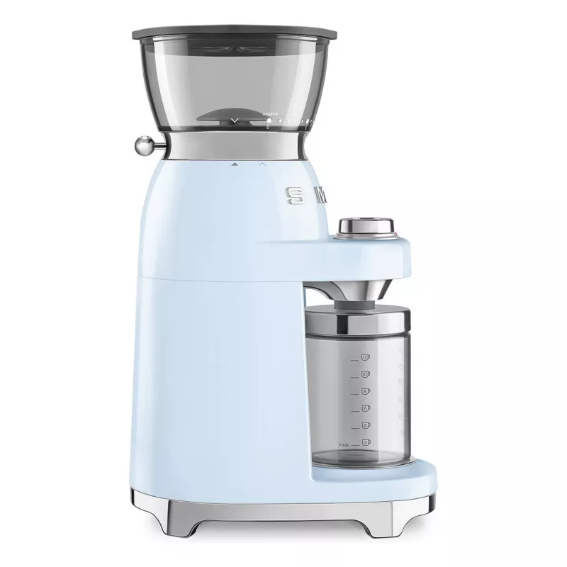 Smeg CGF03PBEU Kohviveski, 15 jahvatusastet, 240 g ubade mahutavus, 150 W, pastellsinine