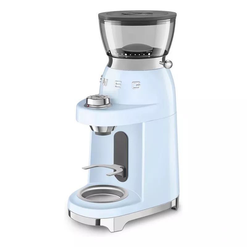 Smeg CGF03PBEU Kohviveski, 15 jahvatusastet, 240 g ubade mahutavus, 150 W, pastellsinine