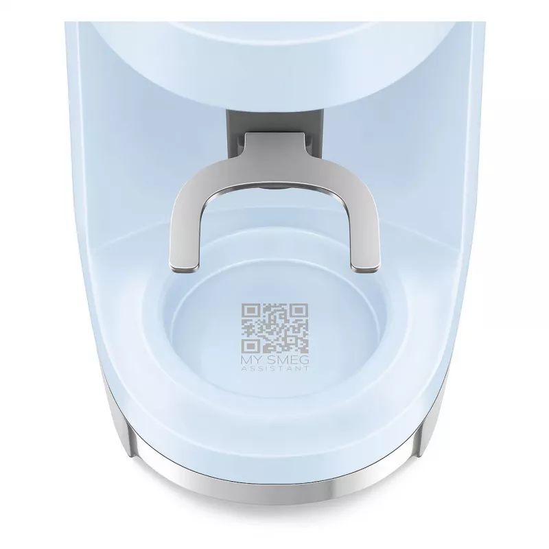 Smeg CGF03PBEU Kohviveski, 15 jahvatusastet, 240 g ubade mahutavus, 150 W, pastellsinine