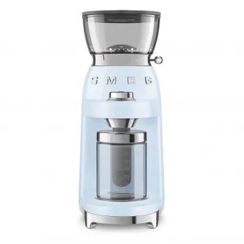 Smeg CGF03PBEU Kohviveski, 15 jahvatusastet, 240 g ubade mahutavus, 150 W, pastellsinine