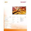 Sharp MultiSync M652 65 tolli 4K UHD professionaalne ekraan 550 cd/m² 24/7
