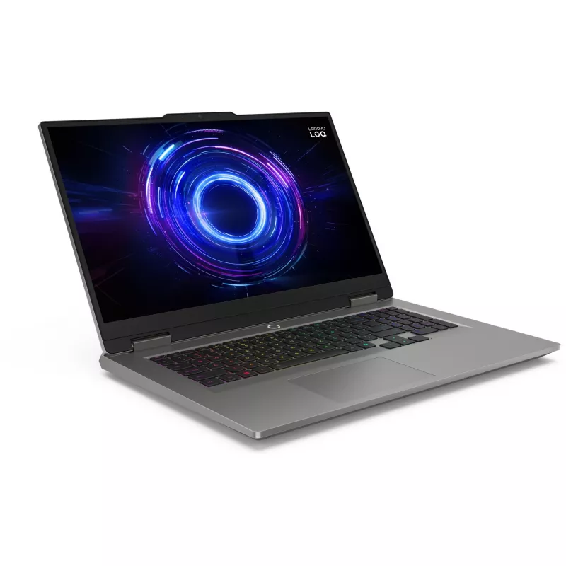 Lenovo LOQ 17IRX10 83JH mängusülearvuti - 17,3 tolli FHD IPS 144Hz, Intel Core i5-13450HX, 24GB DDR5 RAM, 1TB NVMe SSD, NVIDIA GeForce RTX 5050 6GB, Windows 11 Home, Storm Grey