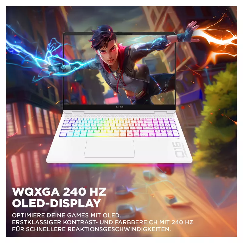 HP OMEN Max 16-ah0195ng Gaming Laptop 16 inch QHD 240Hz Intel Core Ultra 9 275HX 32GB RAM 1TB SSD RTX 5080 Windows 11 Home Shadow Black