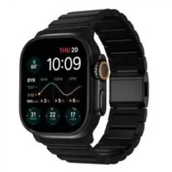NOMAD Titanium Band for Apple Watch 46/49mm Silver