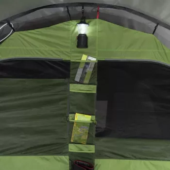High Peak Garda 5.0 4-Person Tunnel Tent Green/Light Grey