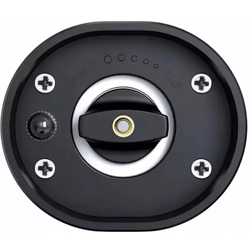 PROMIS MP35X2 Elektriline soola- ja pipraveski komplekt alusega, roostevaba teras/hõbe, 2x 220 mm, keraamiline veski, patareitoide, LED-tuli