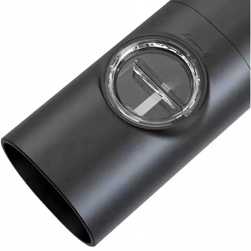 PROMIS MP35X2 Elektriline soola- ja pipraveski komplekt alusega, roostevaba teras/hõbe, 2x 220 mm, keraamiline veski, patareitoide, LED-tuli