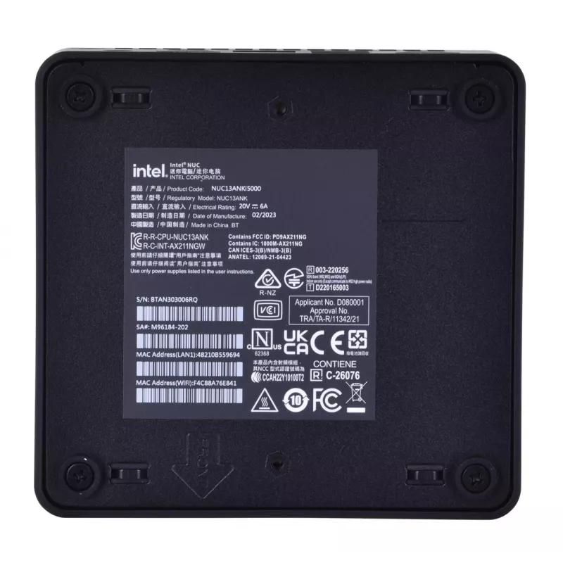 Actina 5901443205395 PC Intel Core i3-8100 8GB DDR4 1TB HDD Windows 10 Pro Mini Tower Must