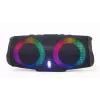 Gembird SPK-BT-LED-02 Kaasaskantav Bluetooth peokõlar, 10W, must