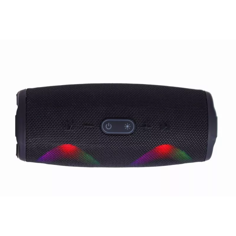 Gembird SPK-BT-LED-02 Kaasaskantav Bluetooth peokõlar, 10W, must