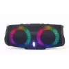 Gembird SPK-BT-LED-02 Kaasaskantav Bluetooth peokõlar, 10W, must