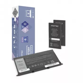 MITSU Aku Dell Inspiron 357F9 5577 7557 6600mAh 14.8V Li-ion
