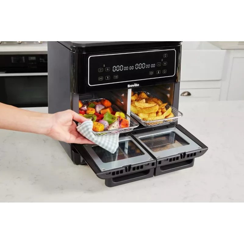 Breville VDF130X Õlivaba õhufritüür, 5.5L, 1700W, must