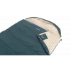 Outwell Camper Lux Double Blue Sleeping Bag 235x150 cm -16 kuni 5 °C Kahepoolne tõmblukk