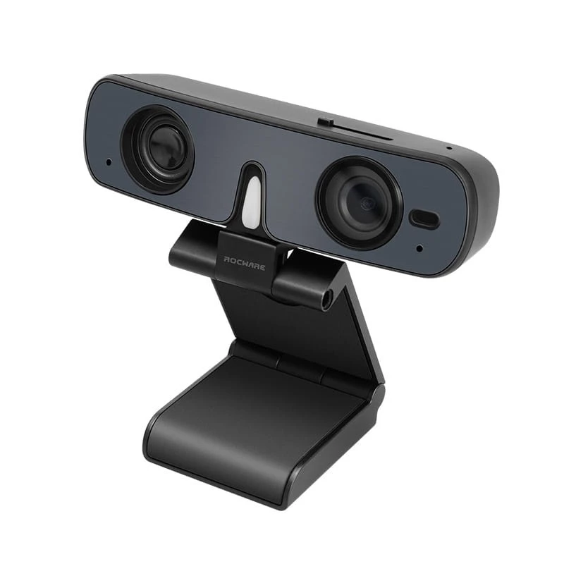 ROCWARE RC08P Kaamera, must, USB, 1080i/720p, sisseehitatud mikrofon
