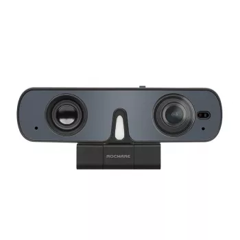 ROCWARE RC08P Kaamera, must, USB, 1080i/720p, sisseehitatud mikrofon
