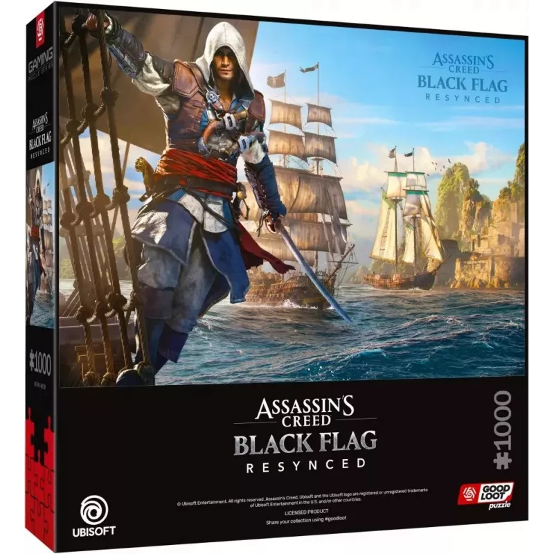 Puzzle Good Loot Gaming - Assassin's Creed Black Flag Resynced 1000 tk
