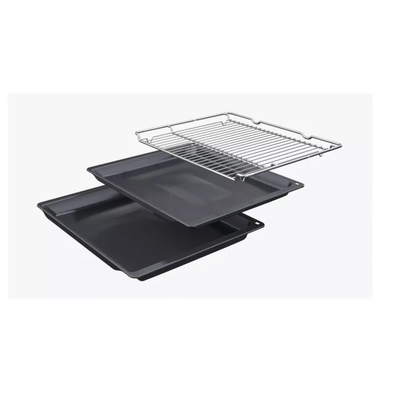 Bosch Serie 6 HBG557EB3 Sisseehitatud ahi pürolüütilise isepuhastusega, 71L, must