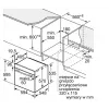 Bosch Serie 6 HBG557EB3 Sisseehitatud ahi pürolüütilise isepuhastusega, 71L, must