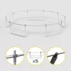 REBEL Active Trampoline PRO 15ft/457cm - Must/Sinine