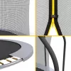 REBEL Active Trampoline PRO 15ft/457cm - Must/Sinine
