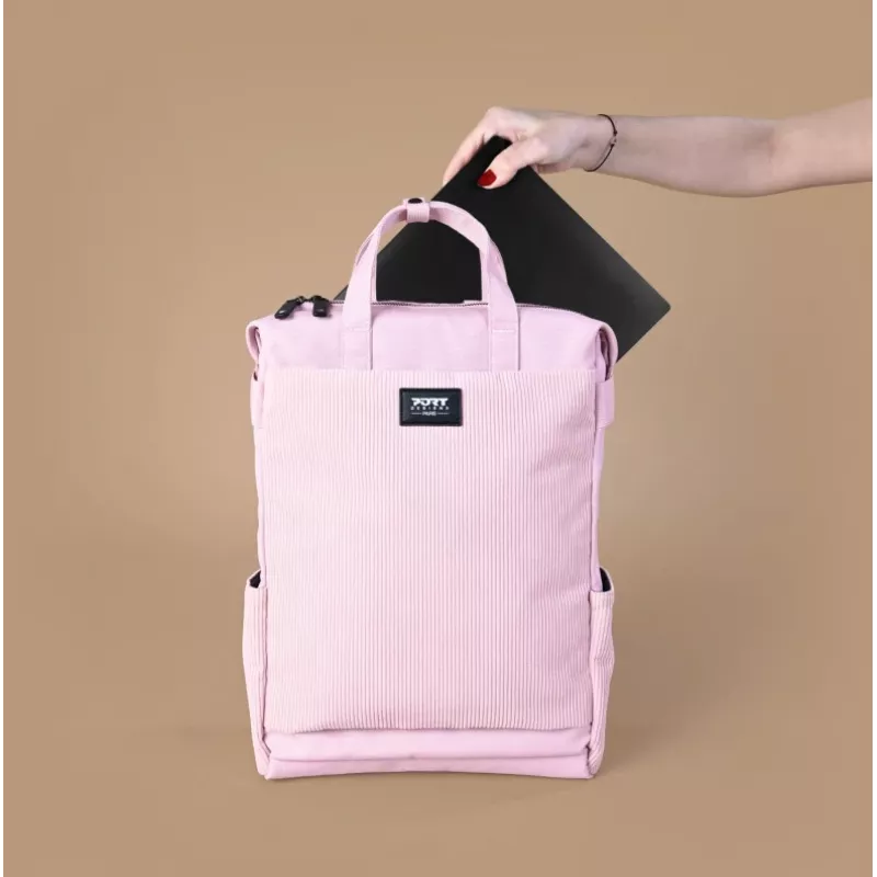 PORT DESIGNS Milano II Eco Totepack 14/16 tolli roosa