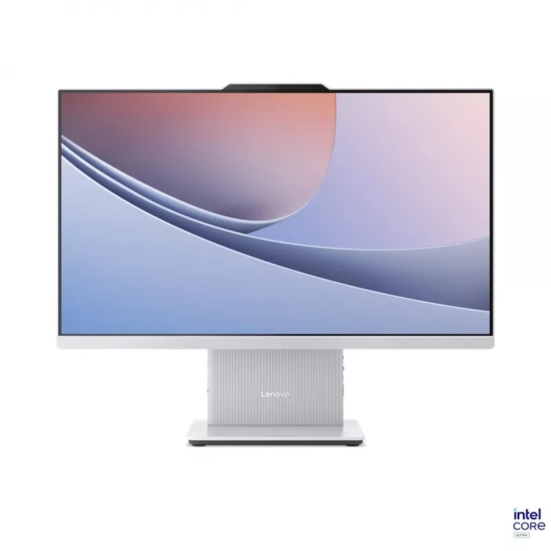 Lenovo IdeaCentre AIO 24ILL11 All-in-One PC, Intel Core Ultra 5 226V, 23,8 tolli FHD IPS Anti-Glare 100Hz, 16GB LPDDR5X-8533, 1TB SSD, Intel Arc Graphics, 5MP veebikaamera, Windows 11, Cloud Grey