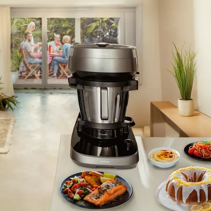 Cecotec Mambo CooKing Victory Multifunktsionaalne Köögikombain 1700 W 4.5 L Must/Hall