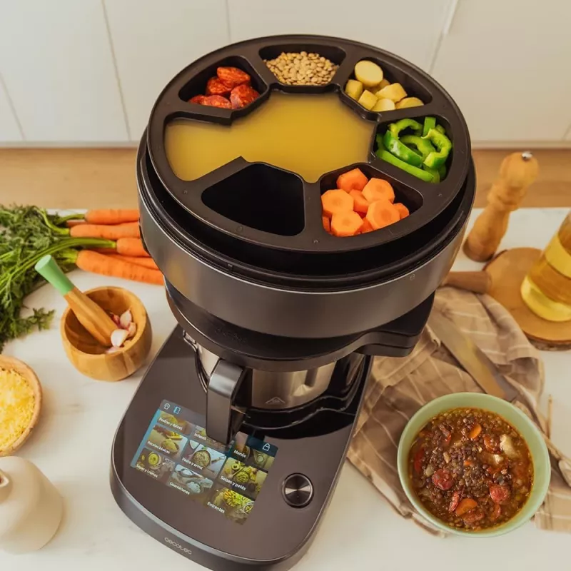 Cecotec Mambo CooKing Victory Multifunktsionaalne Köögikombain 1700 W 4.5 L Must/Hall