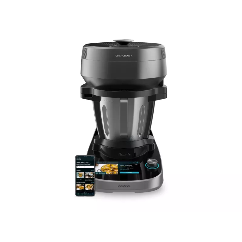 Cecotec Mambo CooKing Victory Multifunktsionaalne Köögikombain 1700 W 4.5 L Must/Hall