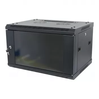 ALLNET SMA-Series 19 inch seinakapp 12U 1-osaline 600mm sügavus must lamepakend