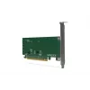 ICY DOCK EXLink MB308A PCIe 4.0 x16 NVMe adapterkaart 2 x SlimSAS 8i (SFF-8654) pistikuga ja redriveriga
