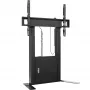 ONKRON FPRO2L-40-B põrandaalus teleritele 55-100 tolli, must, kandevõime 100 kg, mobiilne AV-käru