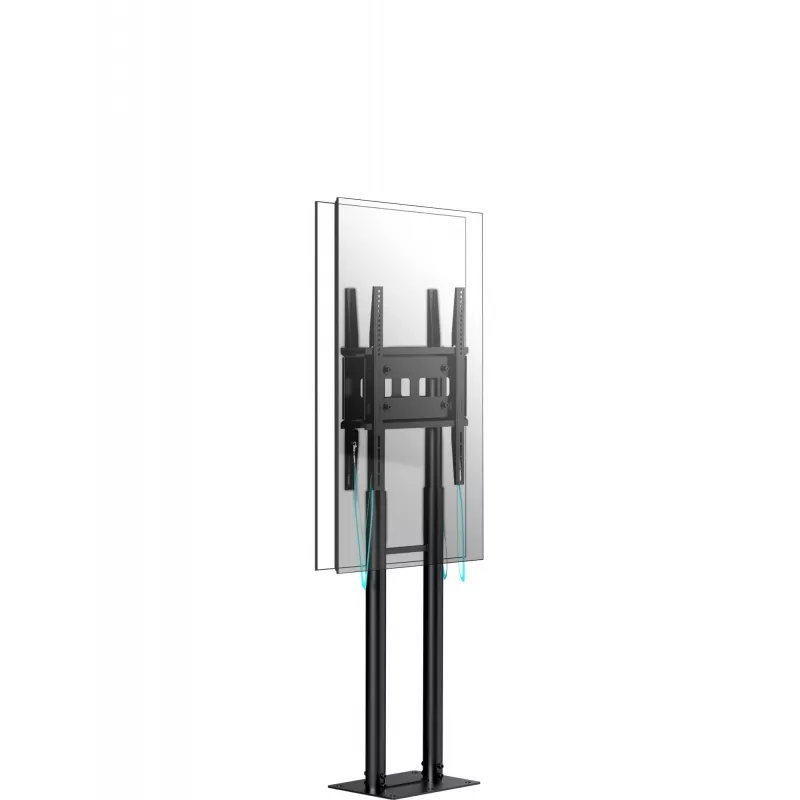 ONKRON FPRO2L-20-B mobiilne TV-pukk 55-100-tollistele teleritele, must