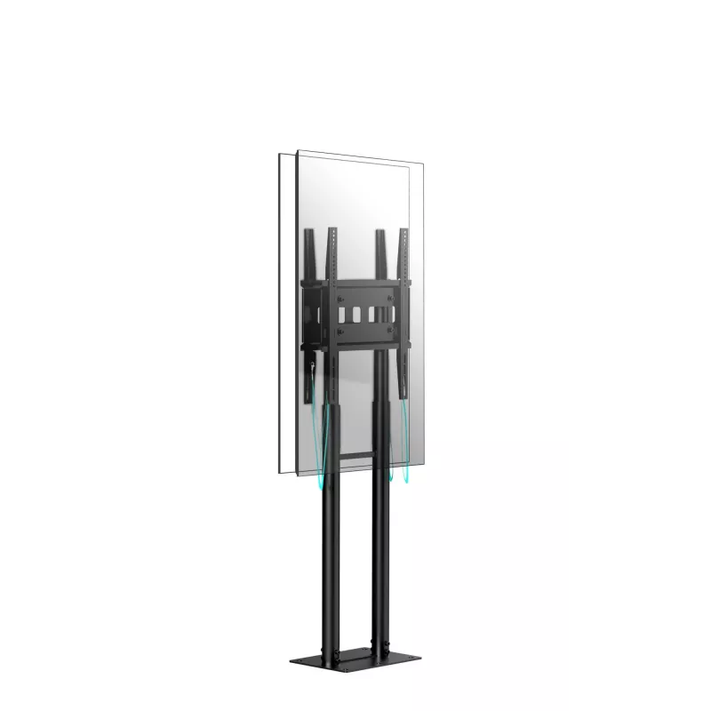 ONKRON FPRO2L-20-B mobiilne TV-pukk 55-100-tollistele teleritele, must