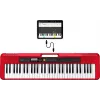 Casio CT-S200 MIDI-klaviatuur 61 klahviga USB punane