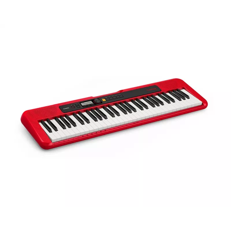 Casio CT-S200 MIDI-klaviatuur 61 klahviga USB punane
