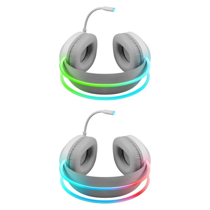 Defender Eclipse RGB Gaming Headset White