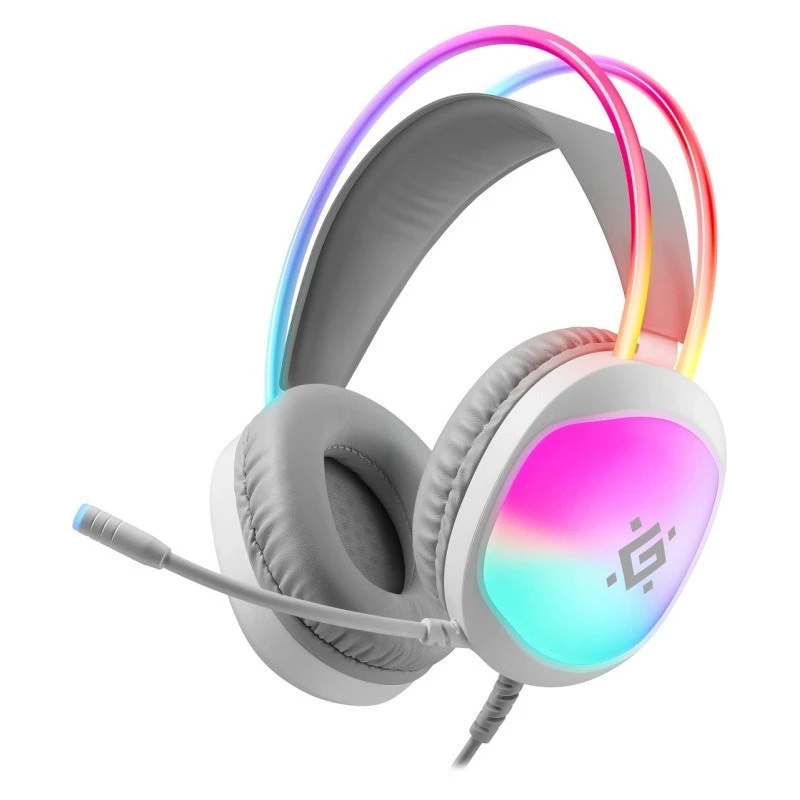 Defender Eclipse RGB Gaming Headset White
