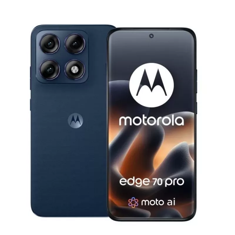 Motorola Edge 70 Pro 6,78 tolli Android 16.0 5G USB Type-C 8 GB 256 GB 6500 mAh Pantone Titan